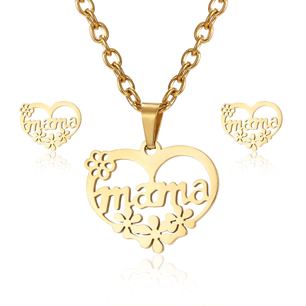 Fashionable Flower-shaped Kid Openwork Necklace