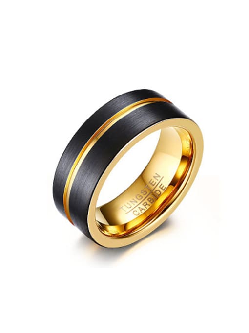 Geometric Tungsten Carbide Ring