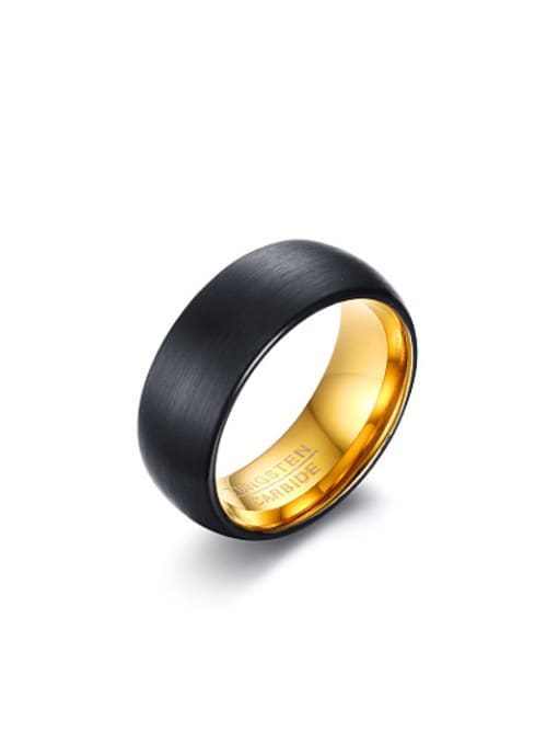 Matte Black Tungsten Ring