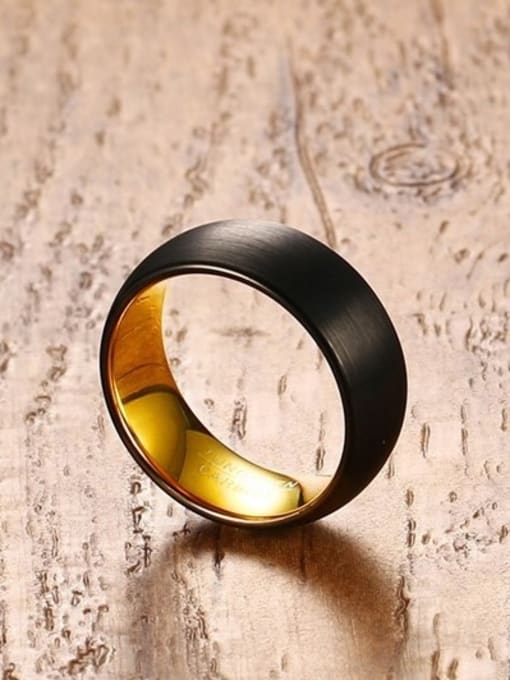 Matte Black Tungsten Ring