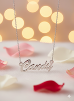 Personalized CZ Name Necklace