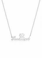 Cupid's Arrow Name Necklace