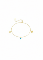 Celestial Star Minimalist Anklet ( 2 Pieces )