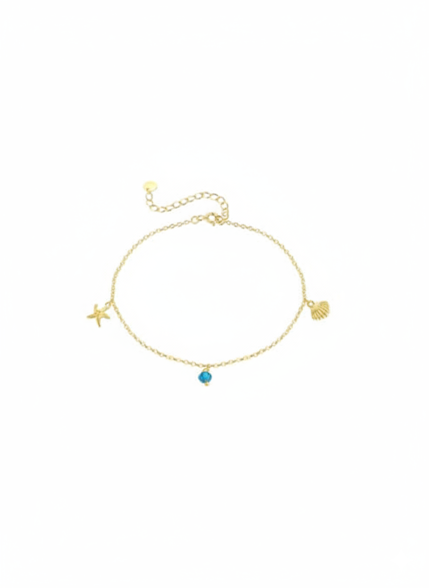 Celestial Star Minimalist Anklet ( 2 Pieces )