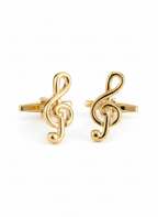 Treble Clef Music Cufflinks (Set of 2 Pairs)