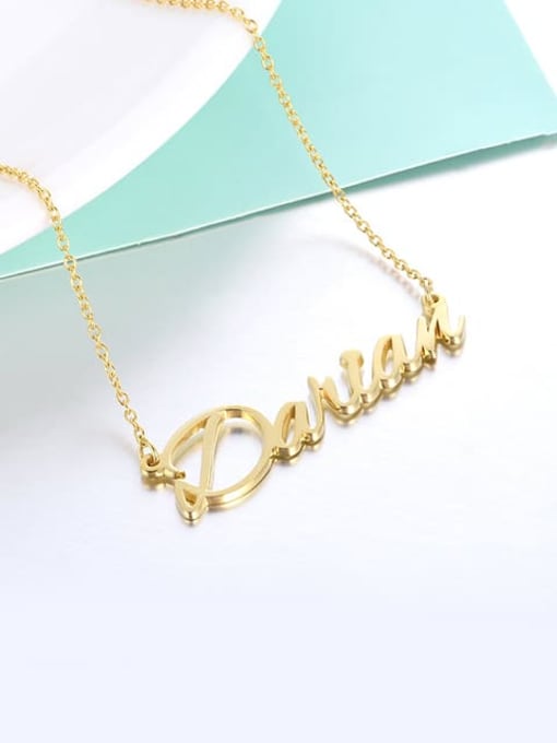 Custom Darian Style Name Necklace