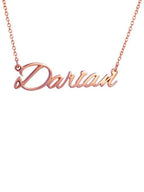 Custom Darian Style Name Necklace