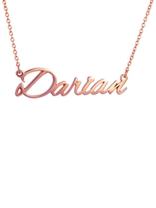 Custom Darian Style Name Necklace