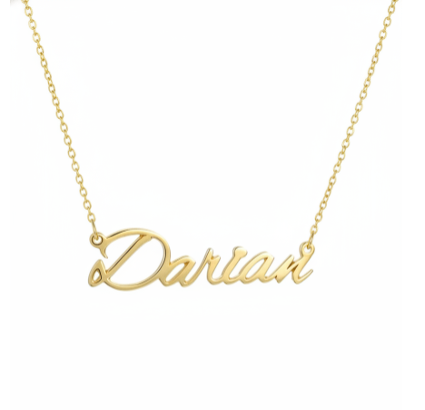 Custom Darian Style Name Necklace