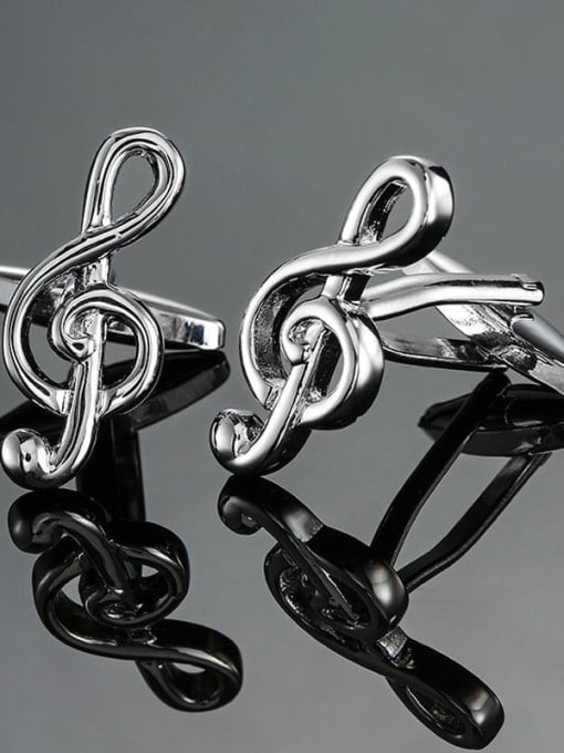 Treble Clef Music Cufflinks (Set of 2 Pairs)